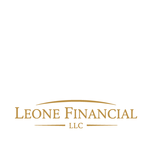 Leone financial logo white